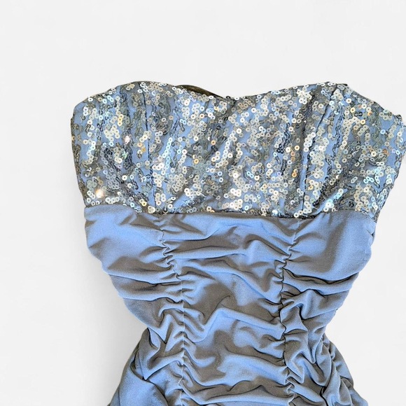 City triangles Y2K vintage party dress xxs in Gray - Picture 2 of 6